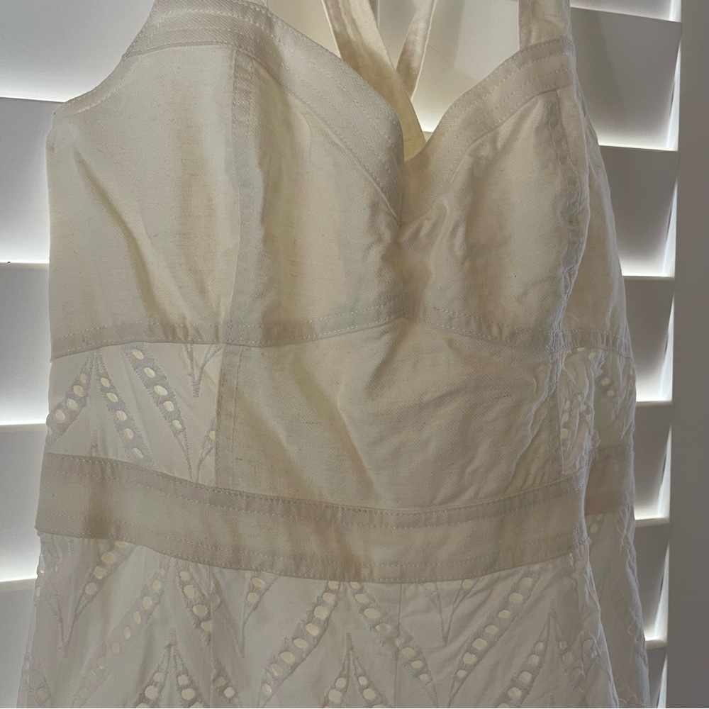 Anthropologie ett:twa Alice Eyelet Jumpsuit, Sz Small - Picture 8 of 13